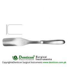 Hach Fasciotomy Spatula Stainless Steel, 30 cm - 11 3/4" Blade Size 25 mm